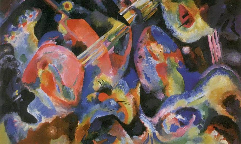 Flood Improvisation By Wassily Kandinsky Fine Art Print