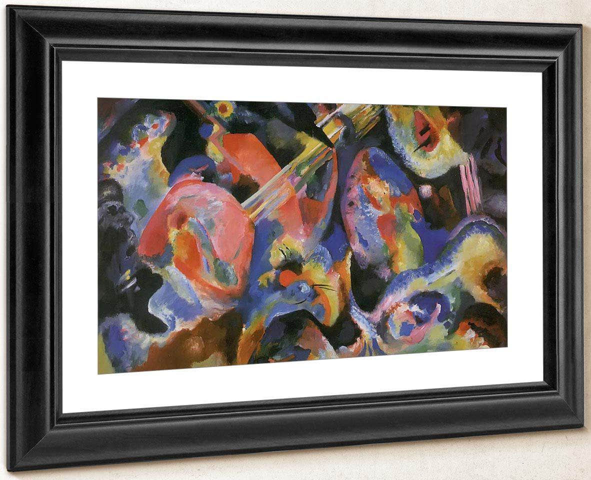 Flood Improvisation By Wassily Kandinsky Fine Art Print