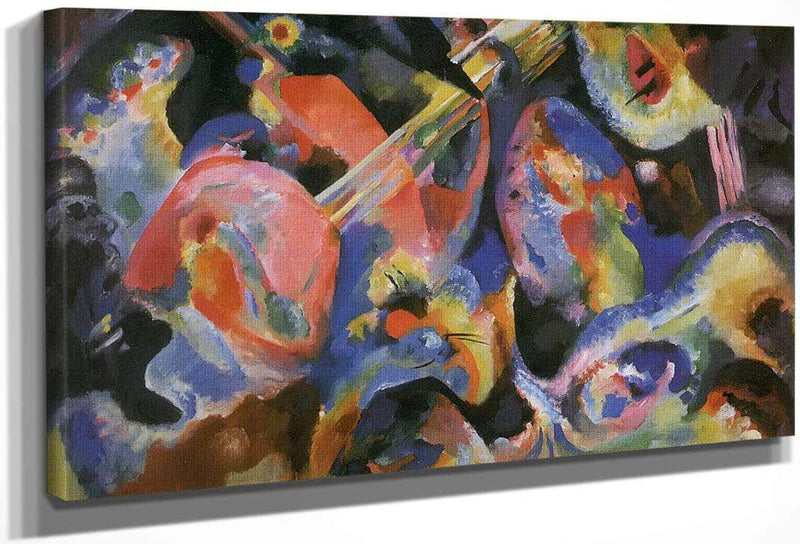 Flood Improvisation By Wassily Kandinsky Fine Art Print