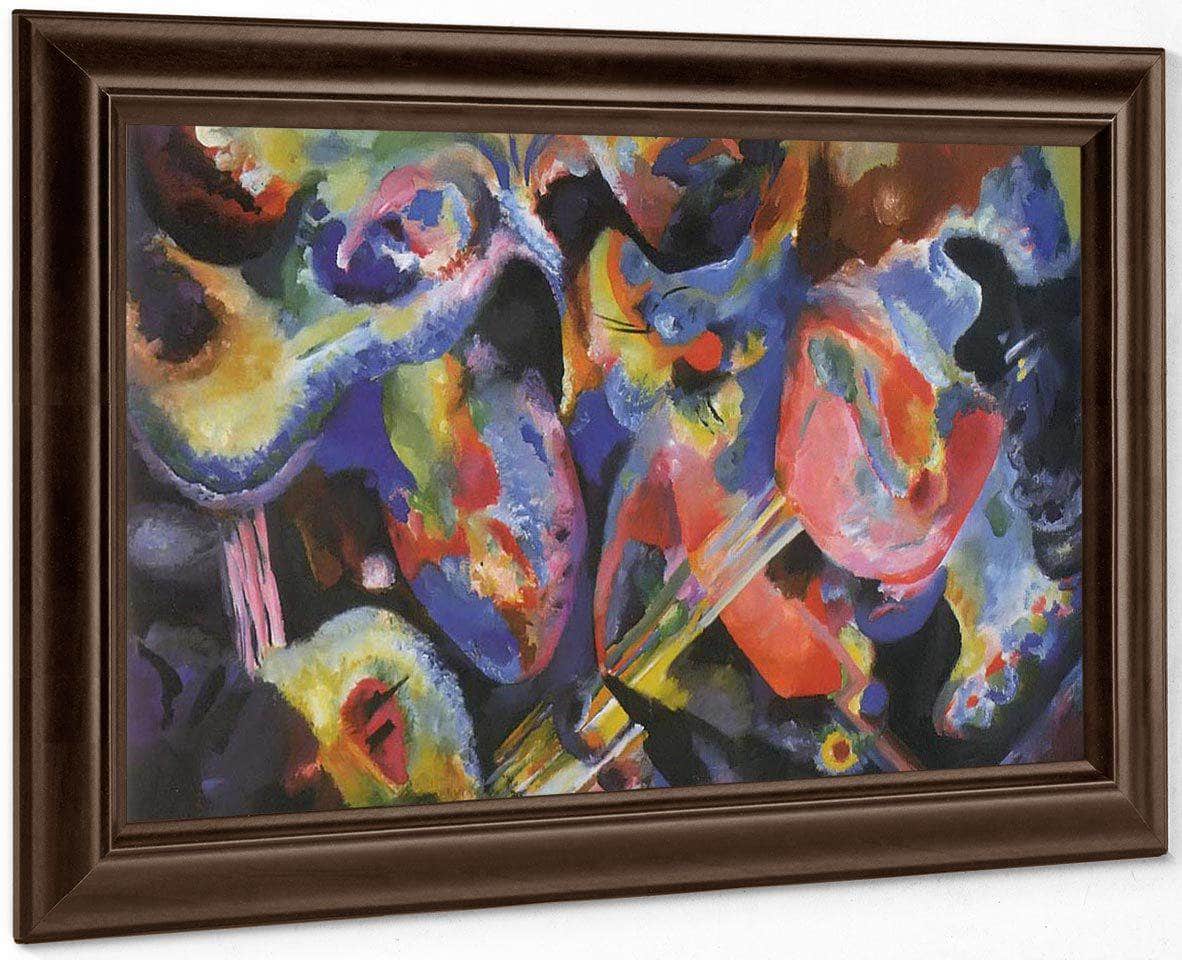 Flood Improvsiation 1913 By Wassily Kandinsky Fine Art Print