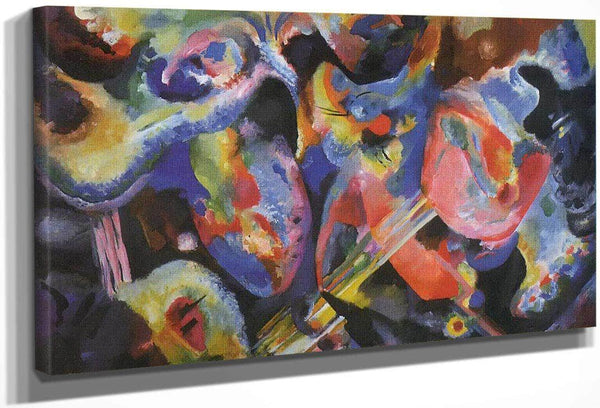 Flood Improvsiation 1913 By Wassily Kandinsky Fine Art Print