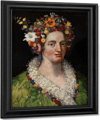 Flora 1589 By Giuseppe Arcimboldo Fine Art Print