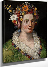 Flora 1589 By Giuseppe Arcimboldo Fine Art Print