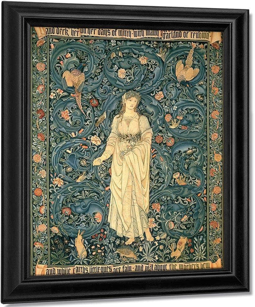 Flora By William Morris Fine Art Print