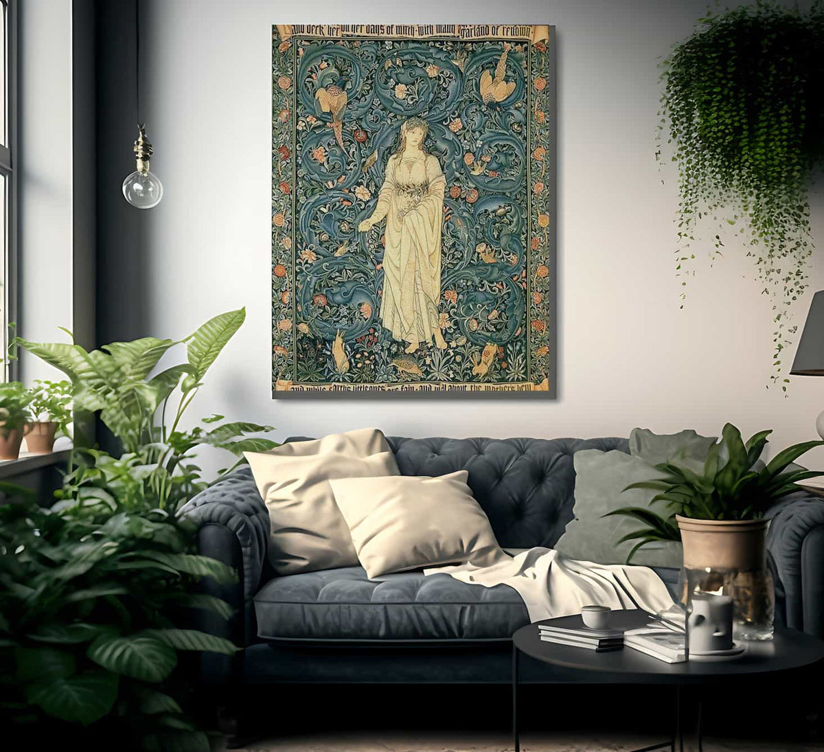 Flora By William Morris Fine Art Print