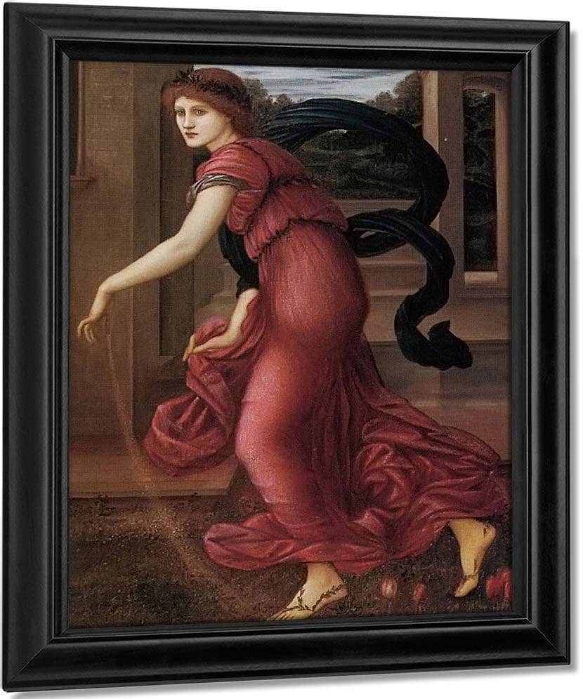 Flora  Spring By John Waterhouse Fine Art Print