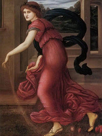 Flora  Spring By John Waterhouse Fine Art Print