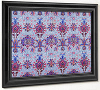 Floral Patterned Wallpaper By William Morris Fine Art Print