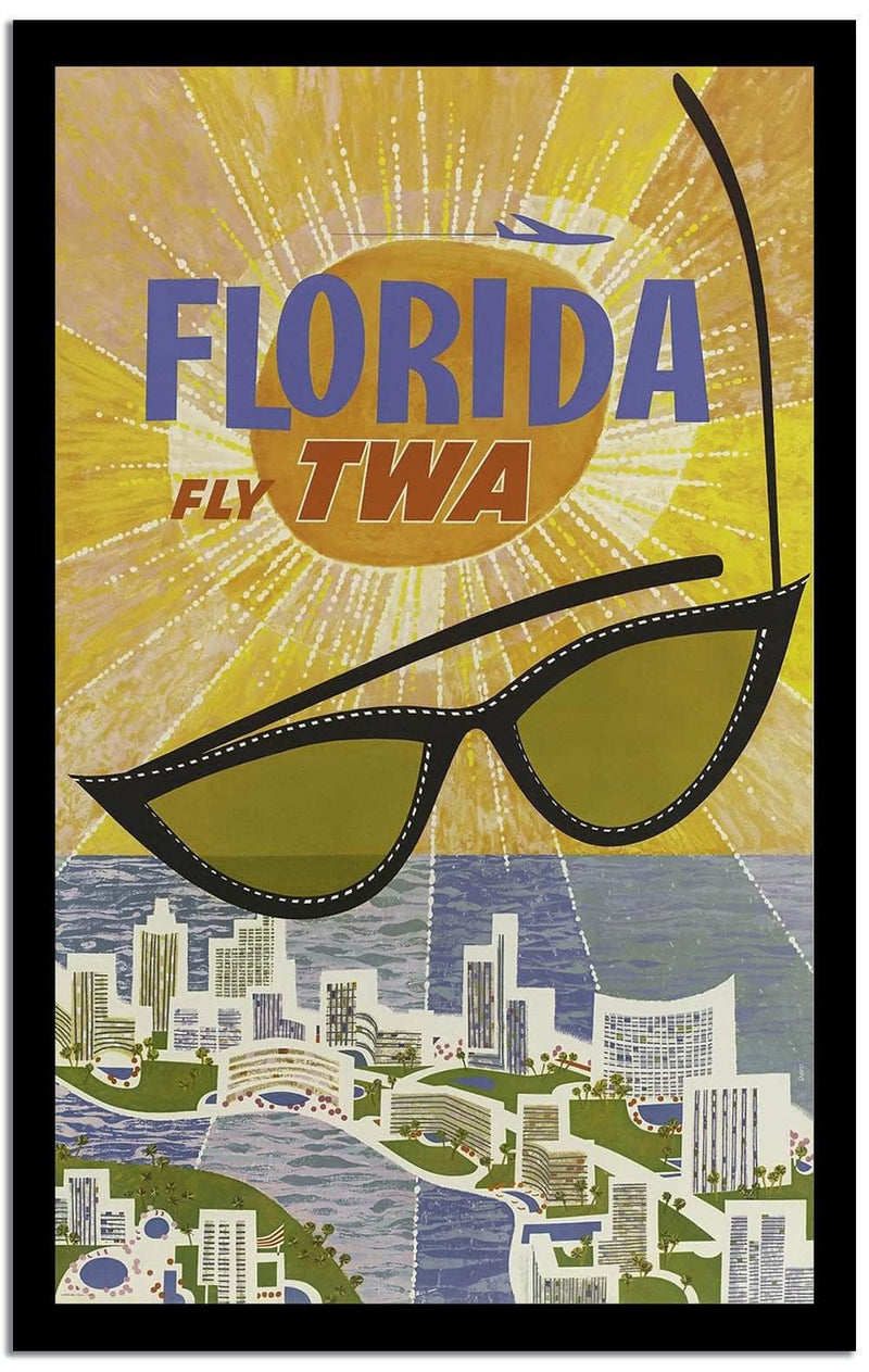 Florida  Vintage Poster Fine Art Print