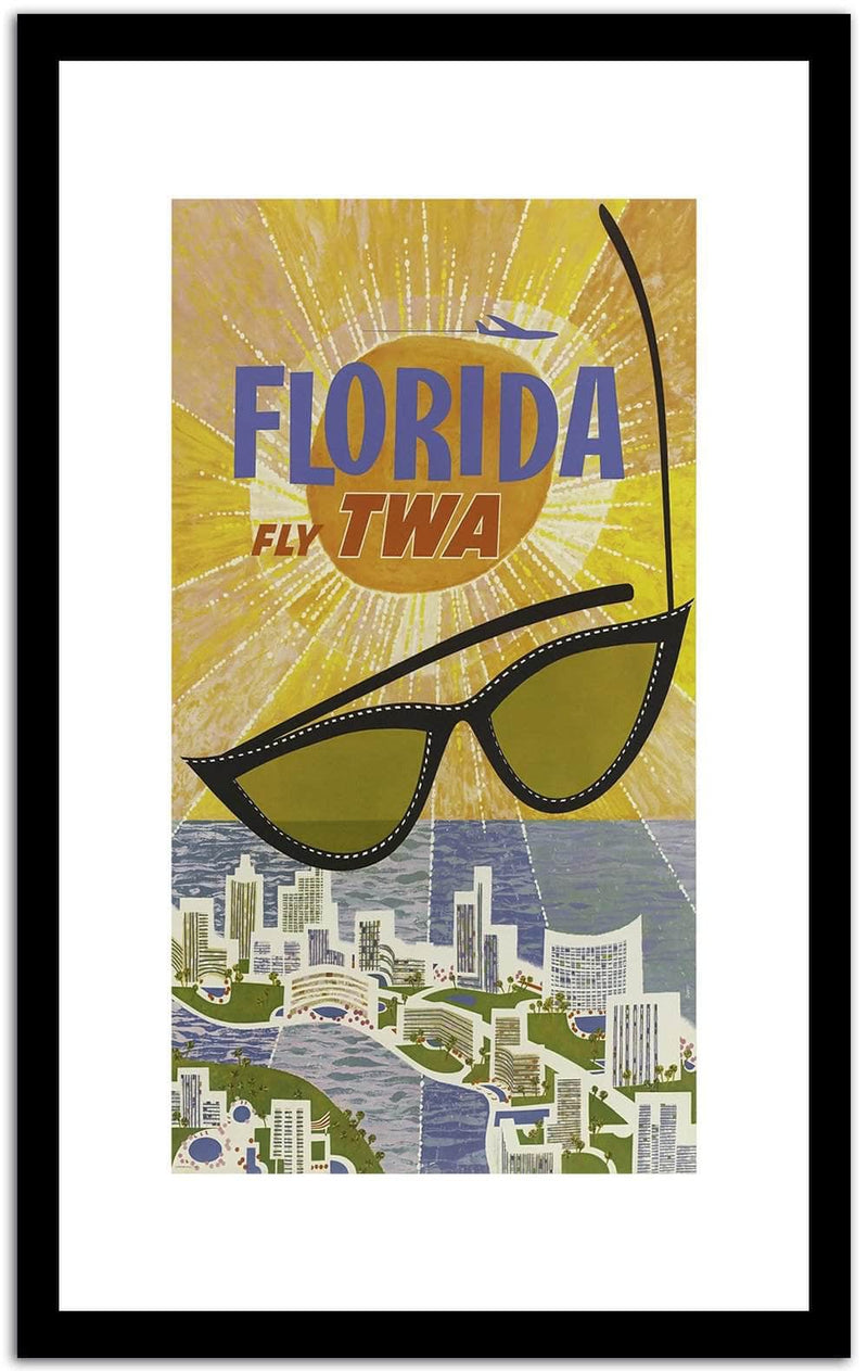 Florida  Vintage Poster Fine Art Print
