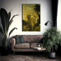 Florizel And Perdita By Albert Pinkhamryder Fine Art Print