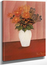 Flower 1895 1900 Fleurs By Henri Rousseau Fine Art Print