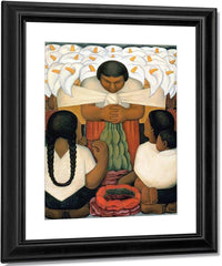 Flower Day Flower Festival By Diego Rivera Fine Art Print