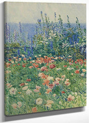 Flower Garden, Isles Of Shoals By Childe Hassam Fine Art Print