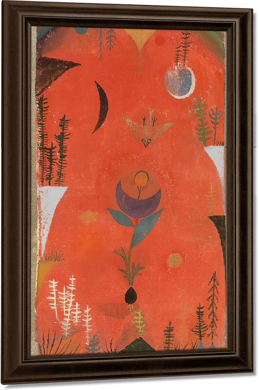 Flower Myth 1918 82 By Paul Klee Fine Art Print