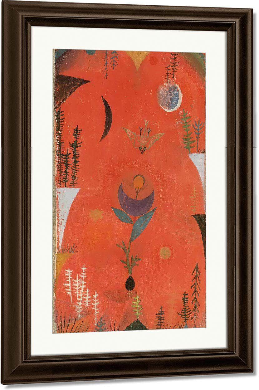 Flower Myth 1918 82 By Paul Klee Fine Art Print