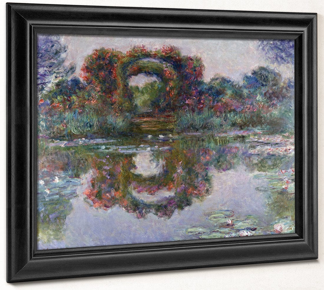 Flowering Arches, Giverny By Claude Monet Fine Art Print