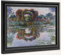 Flowering Arches, Giverny By Claude Monet Fine Art Print