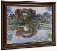 Flowering Arches, Giverny By Claude Monet Fine Art Print