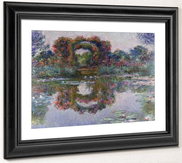 Flowering Arches, Giverny By Claude Monet Fine Art Print
