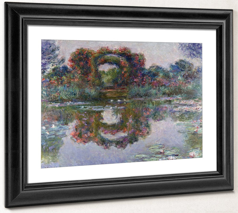 Flowering Arches, Giverny By Claude Monet Fine Art Print