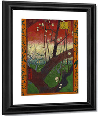 Flowering Plum Orchard  After Hiroshige By Vincent Van Gogh Fine Art Print