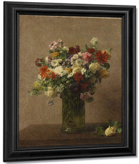 Flowers From Normandy By Henri Fantin Latour Fine Art Print