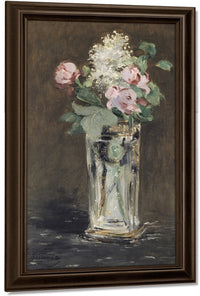 Flowers In A Crystal Vase, 1882 1 By Edouard Manet Fine Art Print