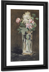 Flowers In A Crystal Vase, 1882 1 By Edouard Manet Fine Art Print