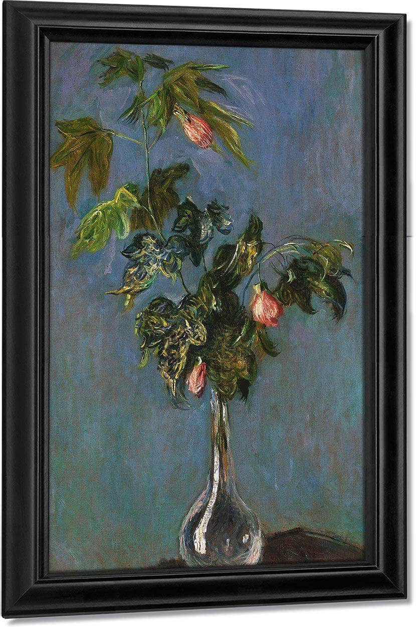Flowers In A Vase By Monet Claude Fine Art Print