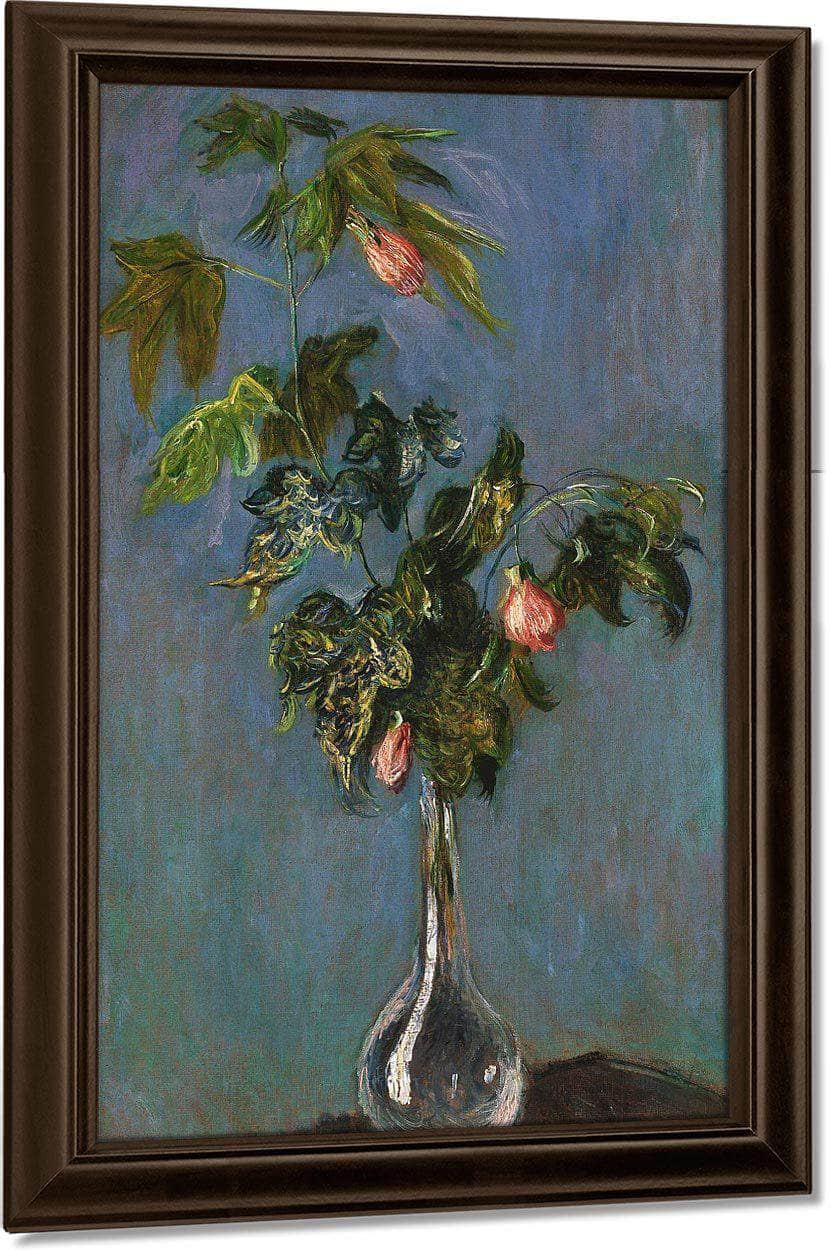 Flowers In A Vase By Monet Claude Fine Art Print