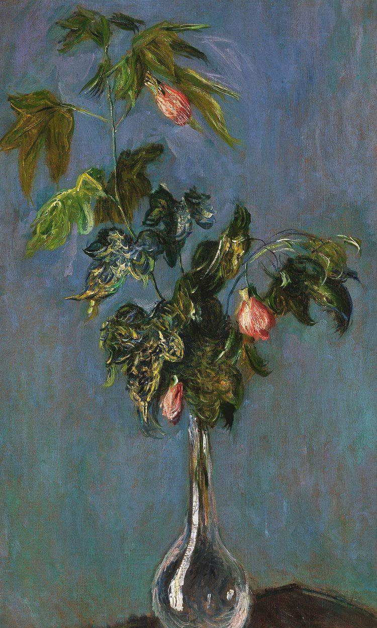 Flowers In A Vase By Monet Claude Fine Art Print