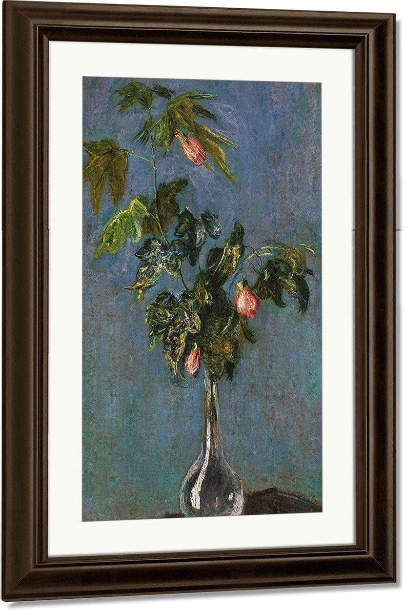 Flowers In A Vase By Monet Claude Fine Art Print