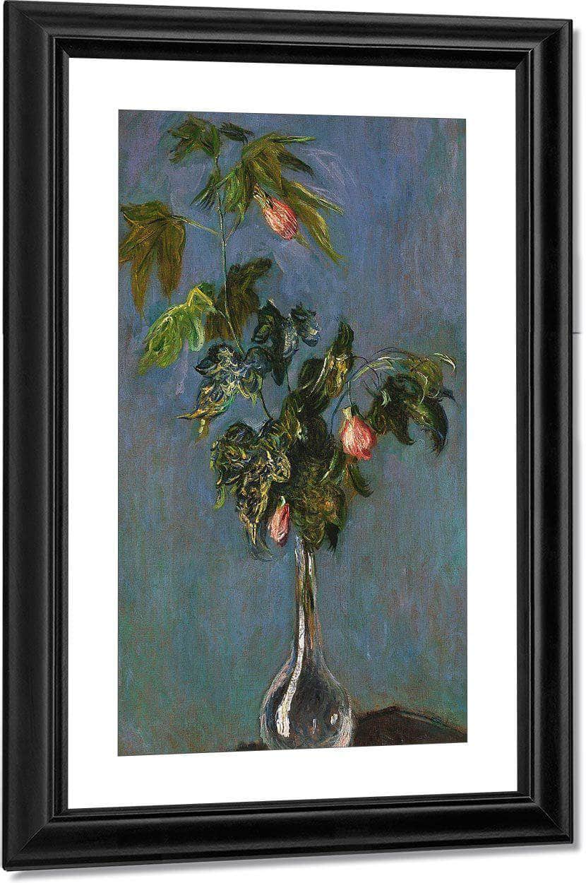 Flowers In A Vase By Monet Claude Fine Art Print