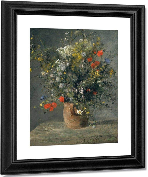 Flowers In A Vase Pierre Auguste Renoir Fine Art Print