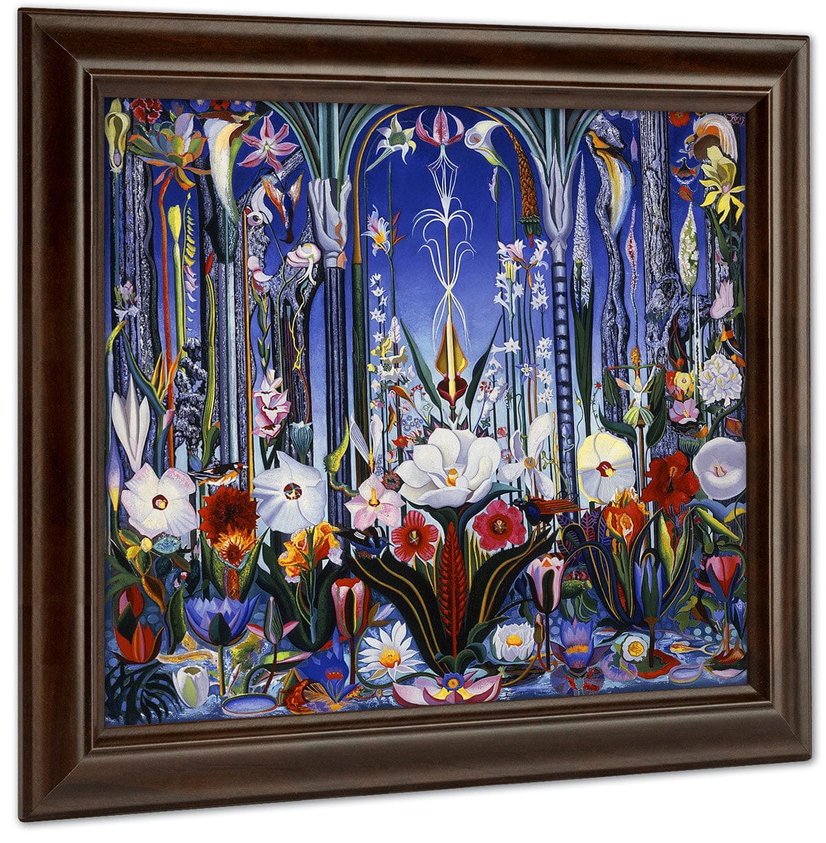 Flowers, Italy By Joseph Stella Fine Art Print