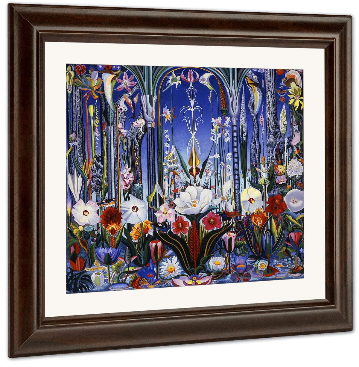 Flowers, Italy By Joseph Stella Fine Art Print