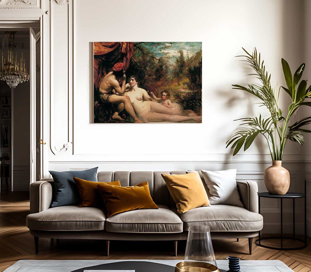 Flowers Of The Forest By William Etty Fine Art Print