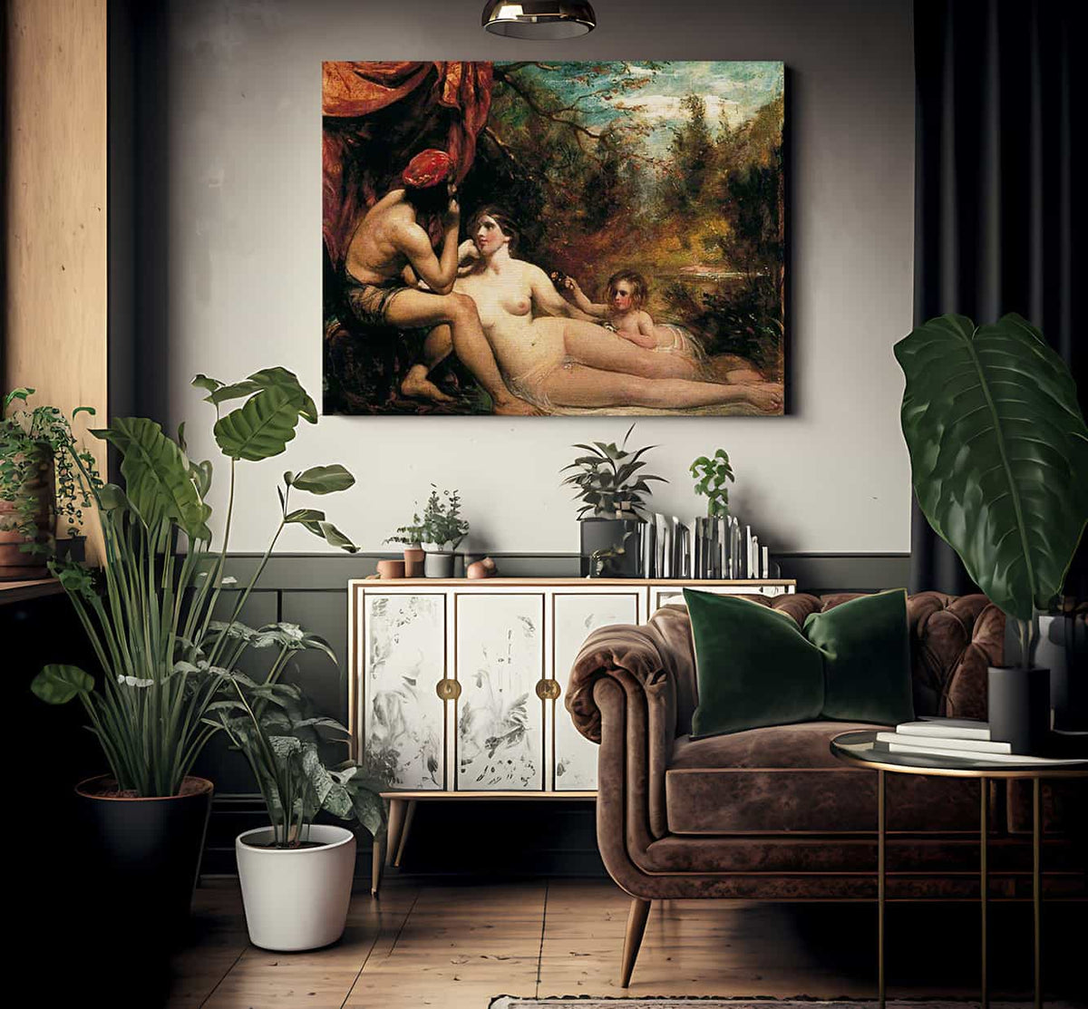 Flowers Of The Forest By William Etty Fine Art Print