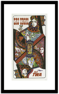 Fly Twa  Vintage Postera Fine Art Print