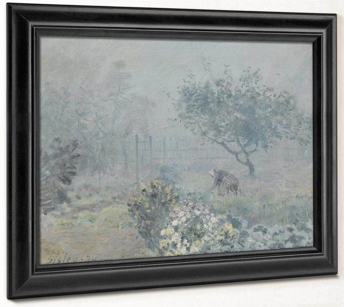 Fog Voisins 1874 By Alfred Sisley Fine Art Print
