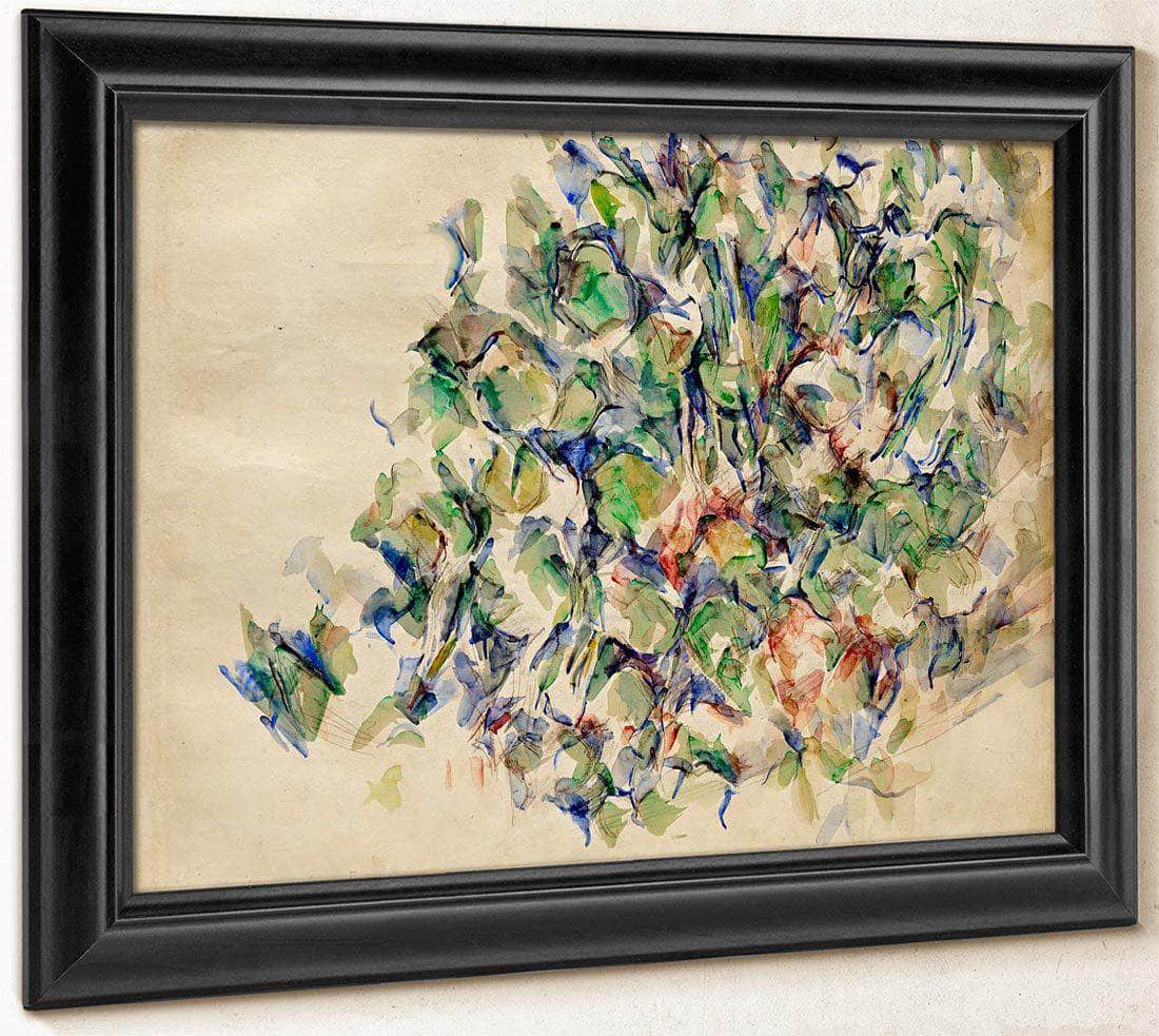 Foliage By Cezanne Paul Fine Art Print