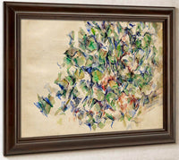 Foliage By Cezanne Paul Fine Art Print