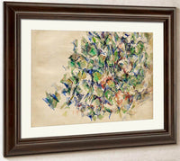 Foliage By Cezanne Paul Fine Art Print