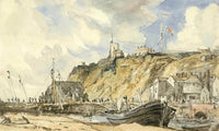 Folkestone The Harbour By John Constable Fine Art Print