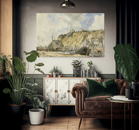 Folkestone The Harbour By John Constable Fine Art Print