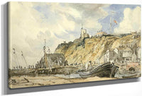 Folkestone The Harbour By John Constable Fine Art Print