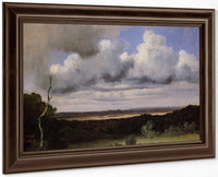 Fontainebleau Storm Over The Plains 1822 Oil On Canvas Musee Cantonal Des Beaux Arts Lausanne Switzerland By Jean Baptiste Camille Corot Fine Art Print