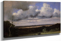 Fontainebleau Storm Over The Plains 1822 Oil On Canvas Musee Cantonal Des Beaux Arts Lausanne Switzerland By Jean Baptiste Camille Corot Fine Art Print