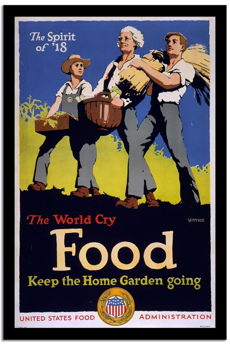 Food  Vintage Poster Fine Art Print
